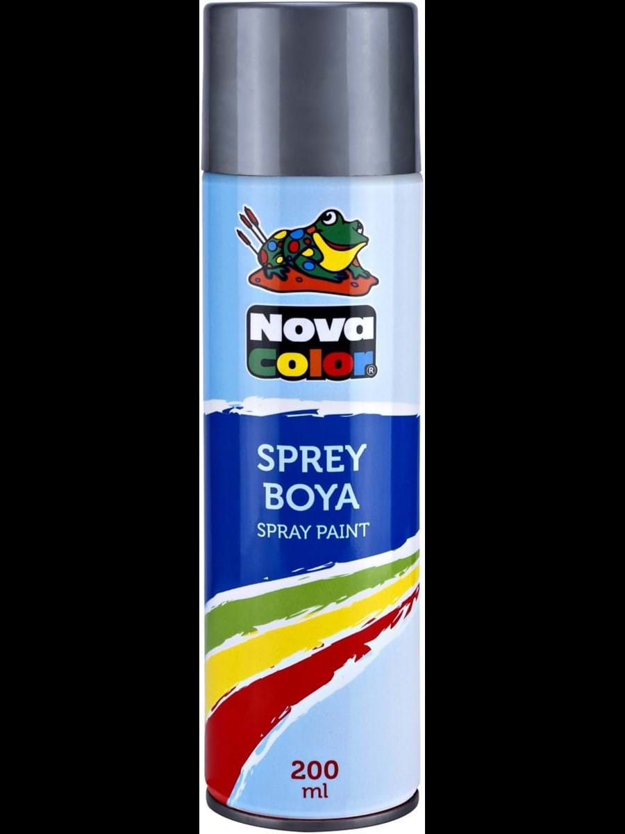 Nova Color 200ml Sprey Boya Gri Nc810